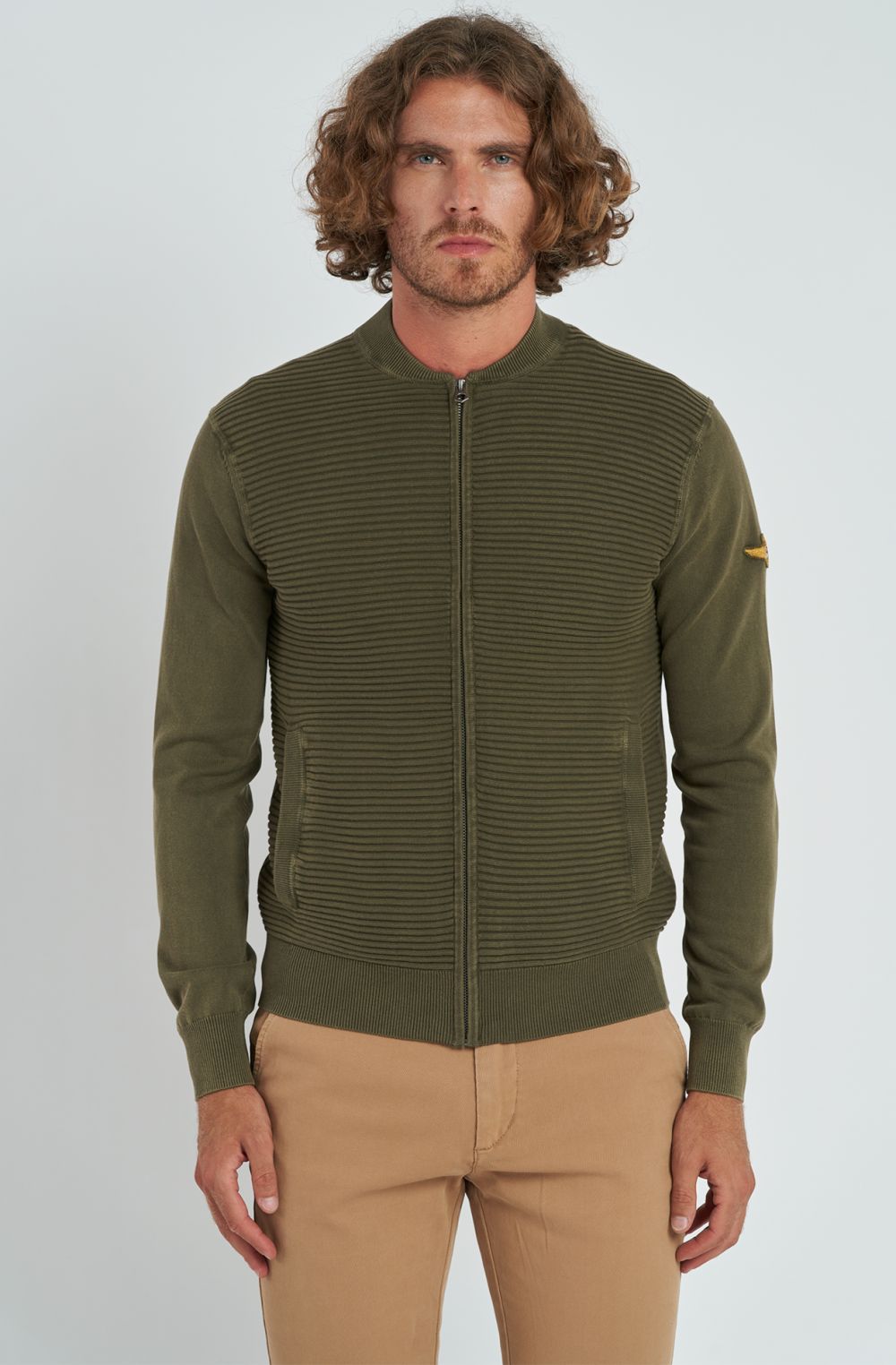 Maglione da uomo Aviazione Navale in caldo cotone