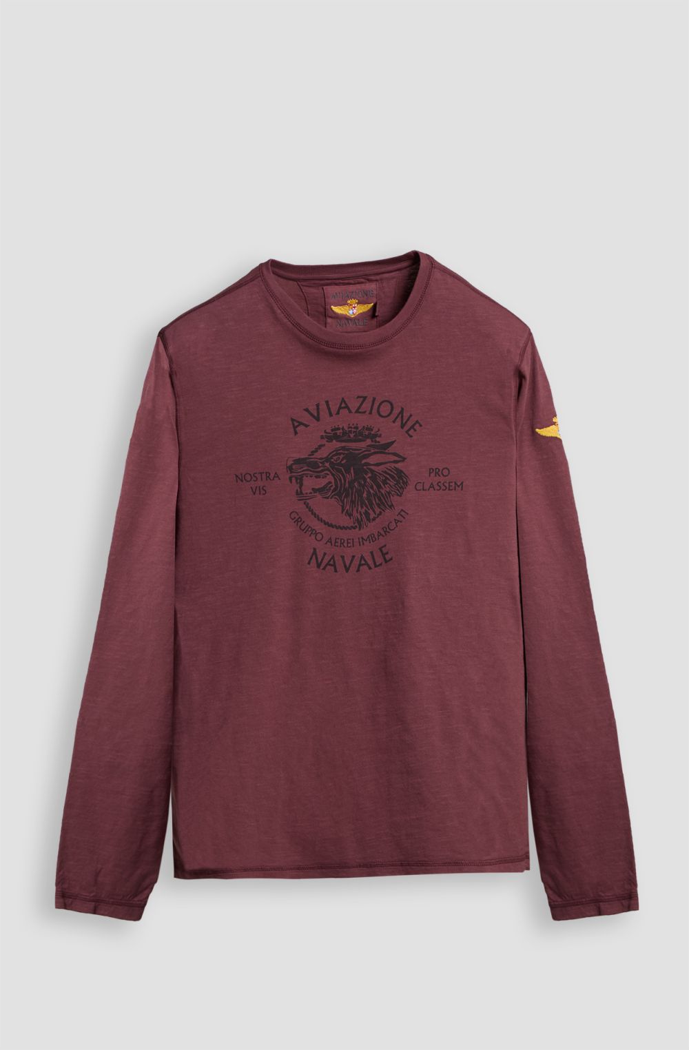 T-shirt da uomo Aviazione Navale in cotone