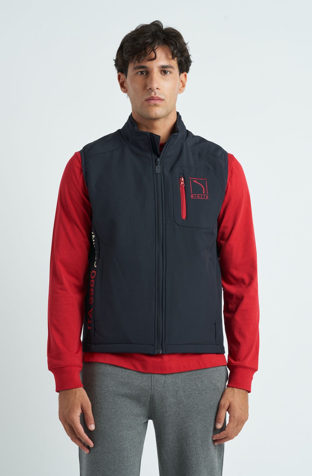 Smanicato da uomo 151 Miglia in Softshell