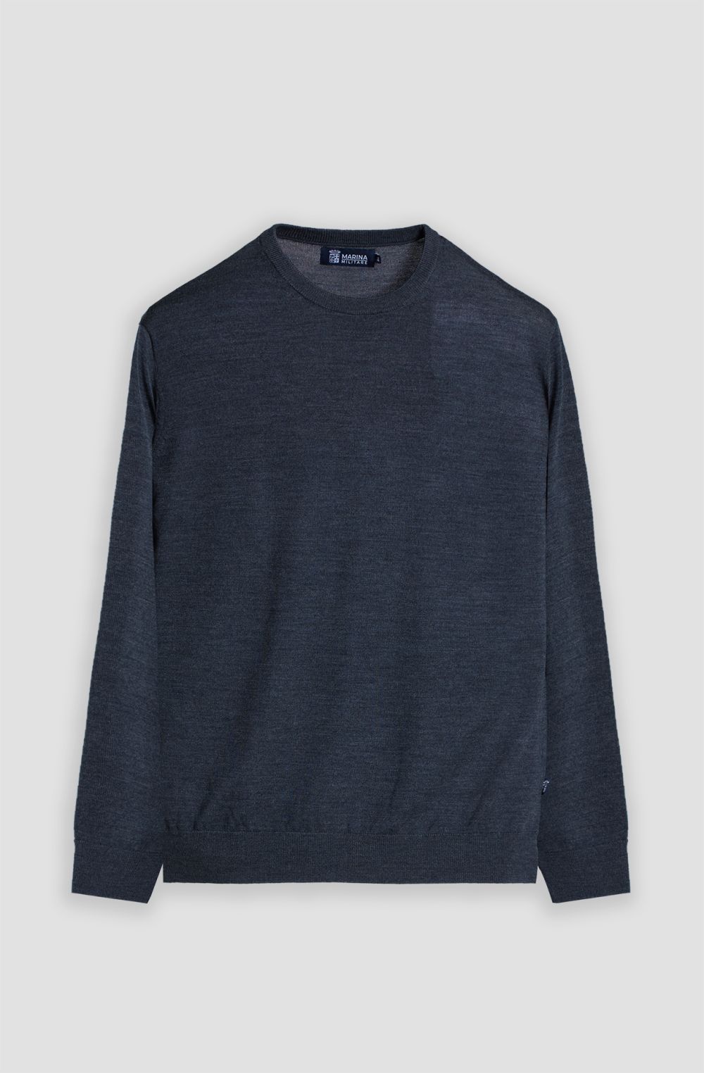 Maglione da uomo in lana merino girocollo