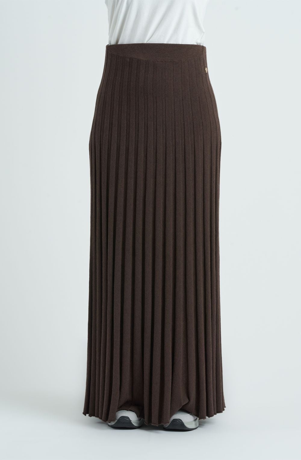 Mixed Fabric Skirt