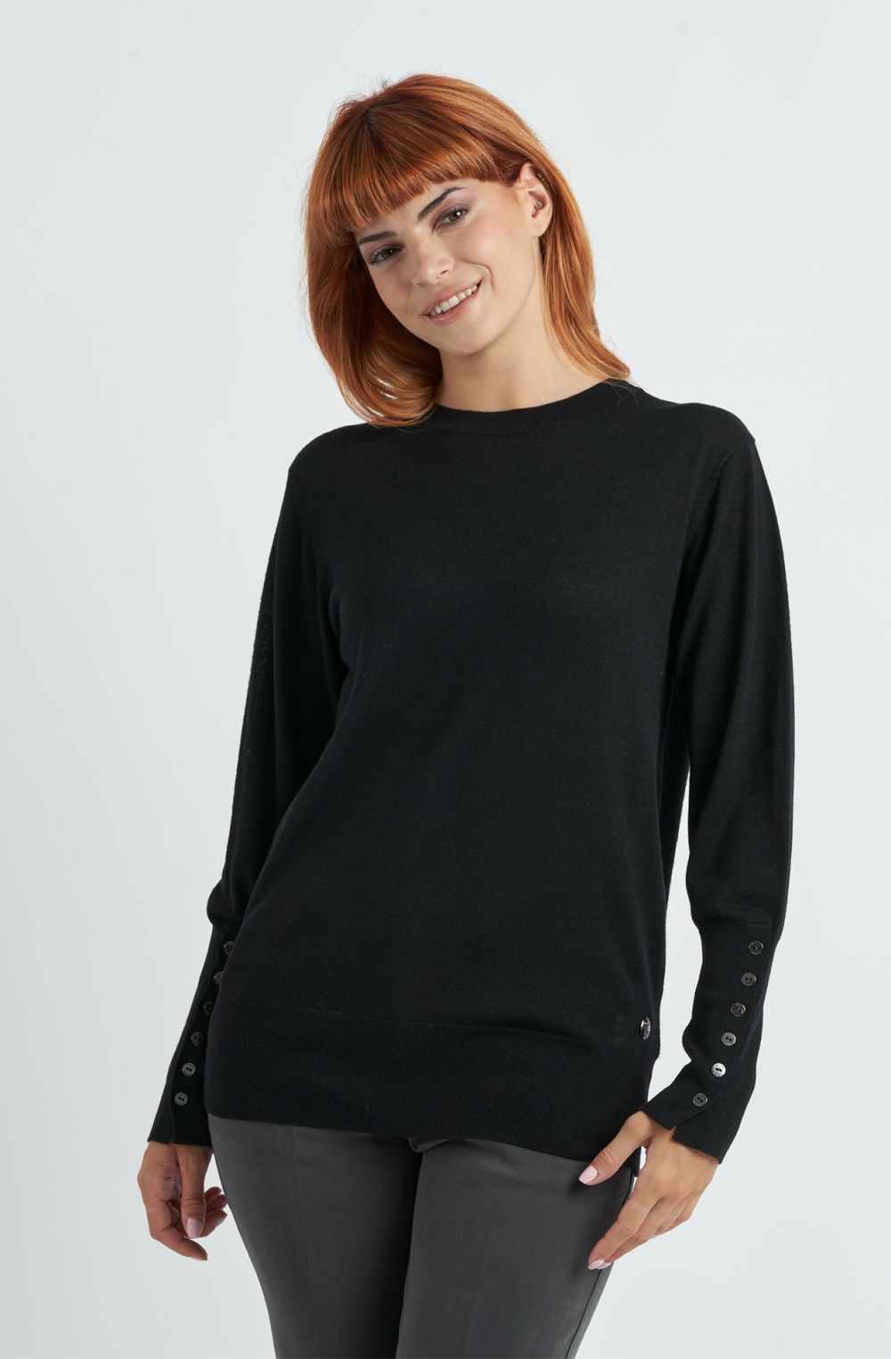 Maglia da donna in misto lana