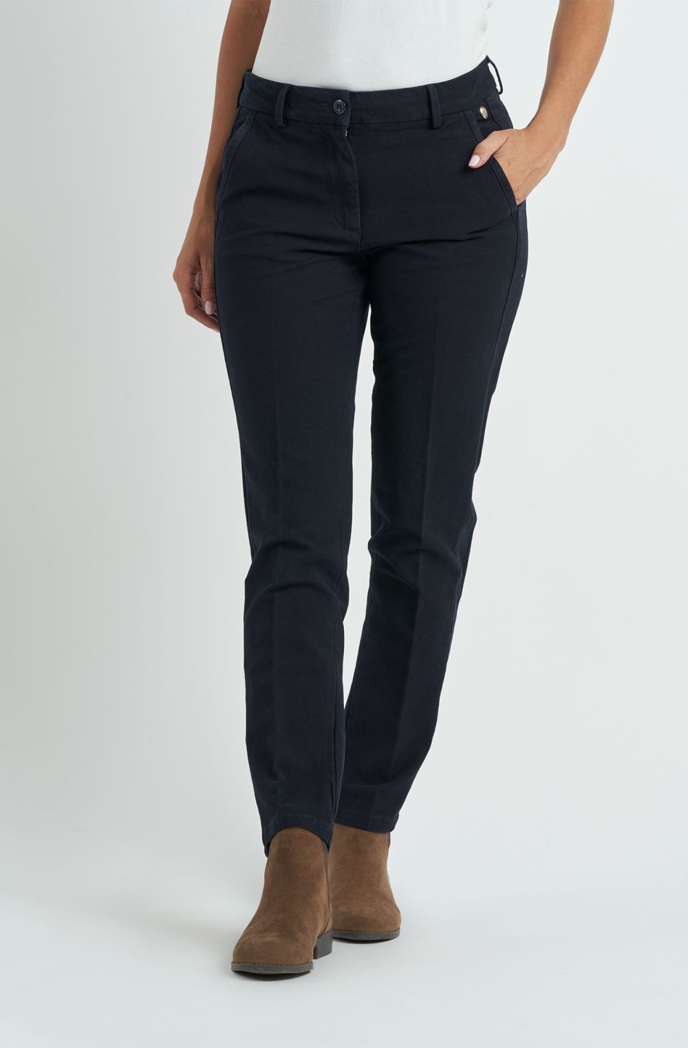 Pantalone da donna modello chino