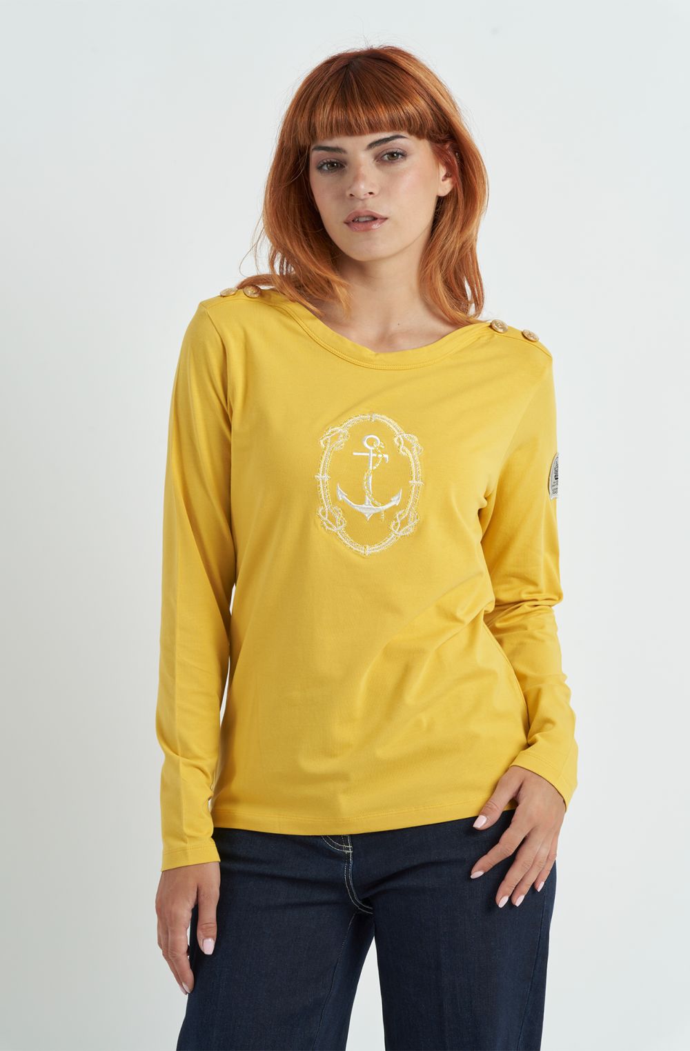 T-shirt da donna Amerigo Vespucci in cotone