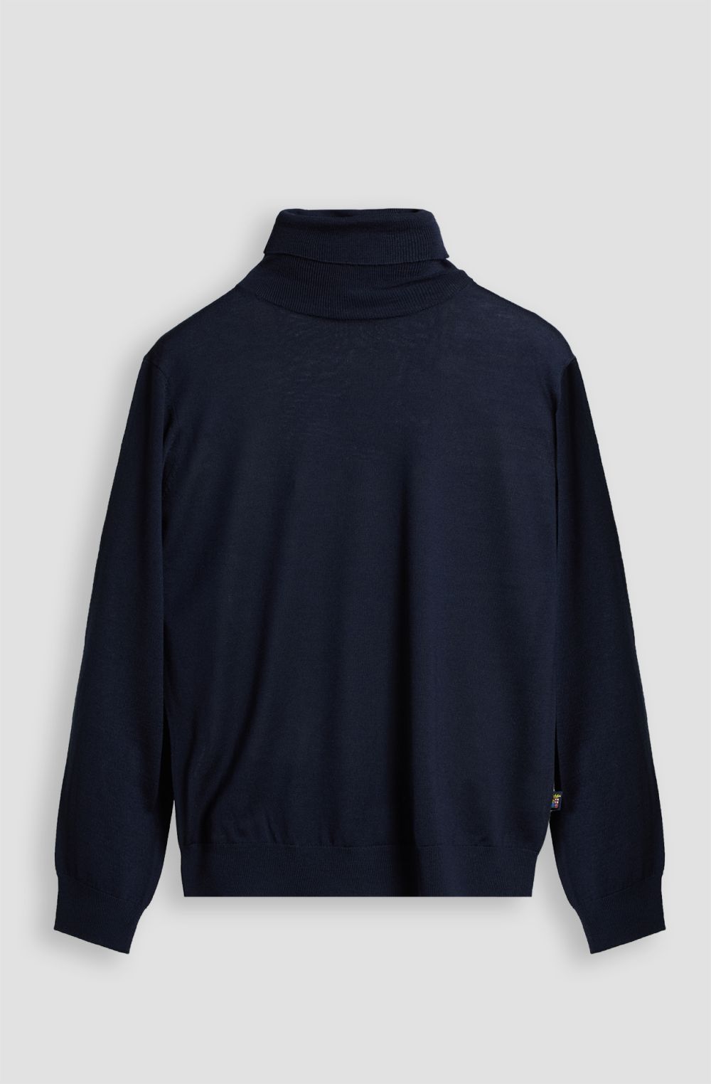 Maglione da uomo in lana merino collo alto