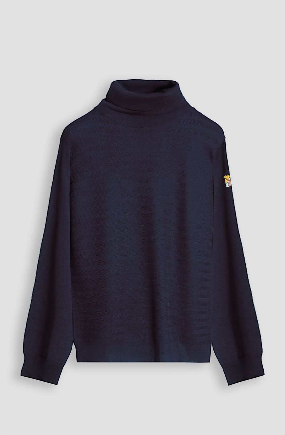 Maglione da uomo in lana collo alto