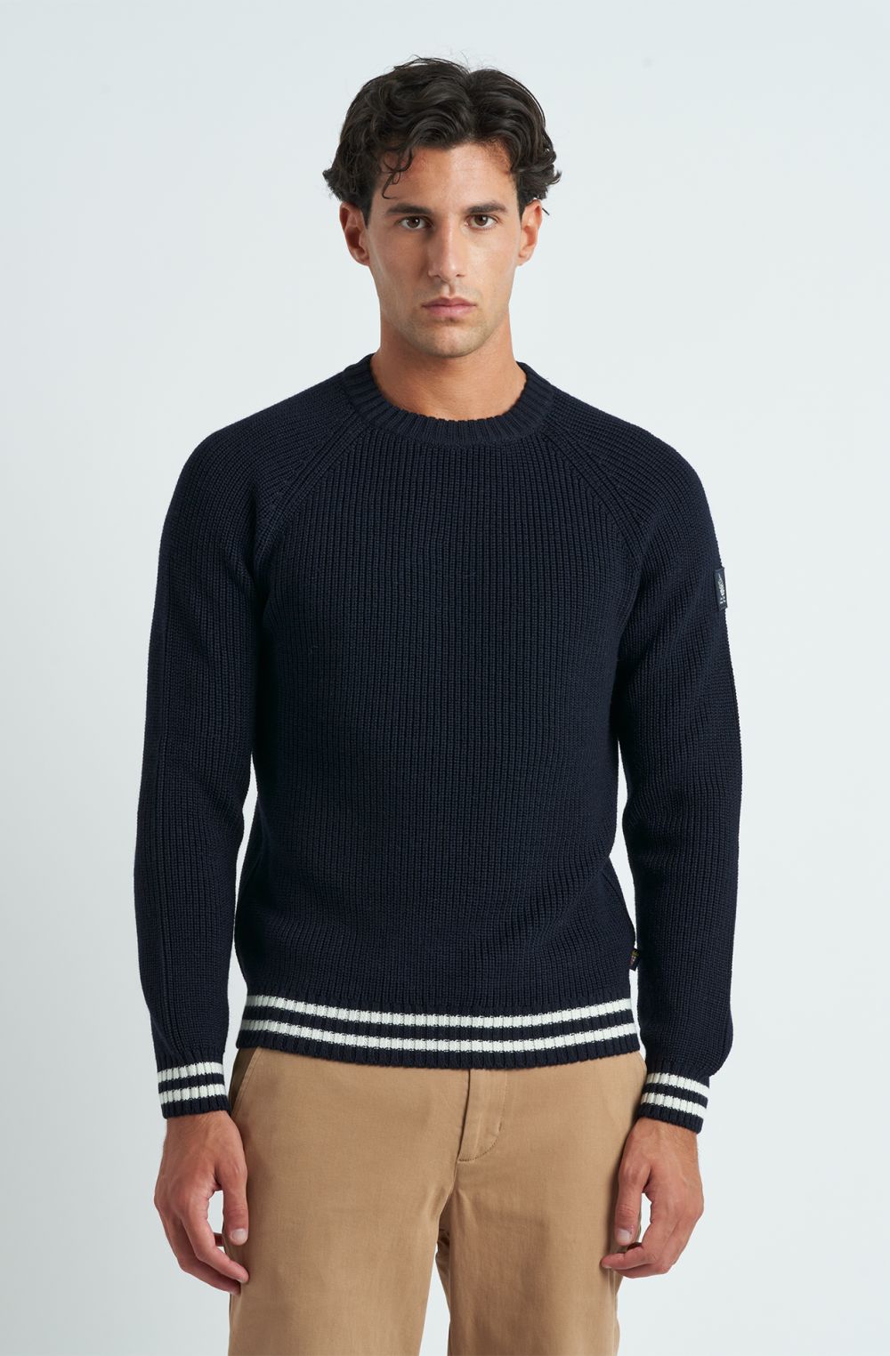 Maglia da uomo Amerigo Vespucci in misto lana