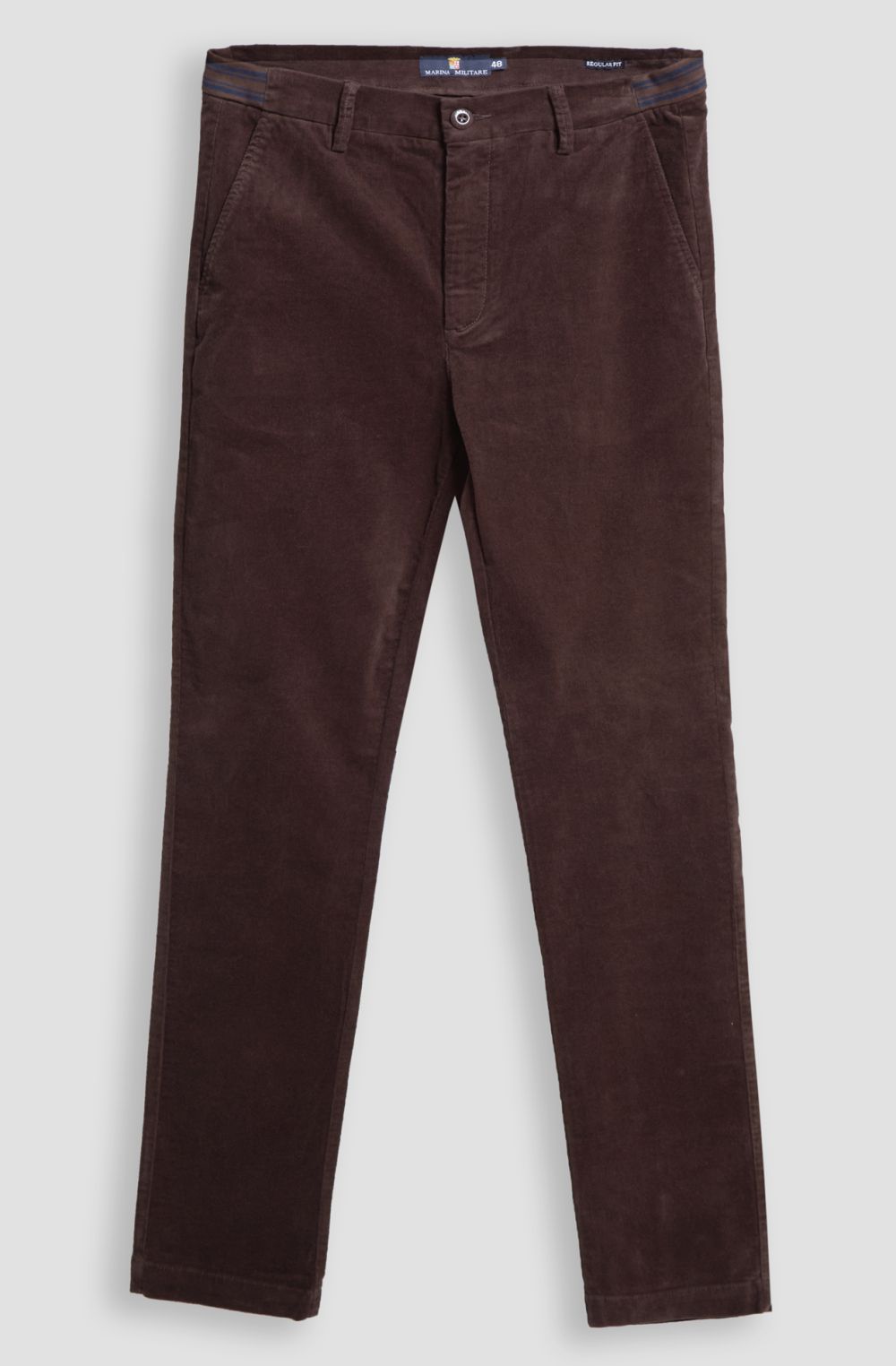 Pantaloni da uomo in velluto millerighe