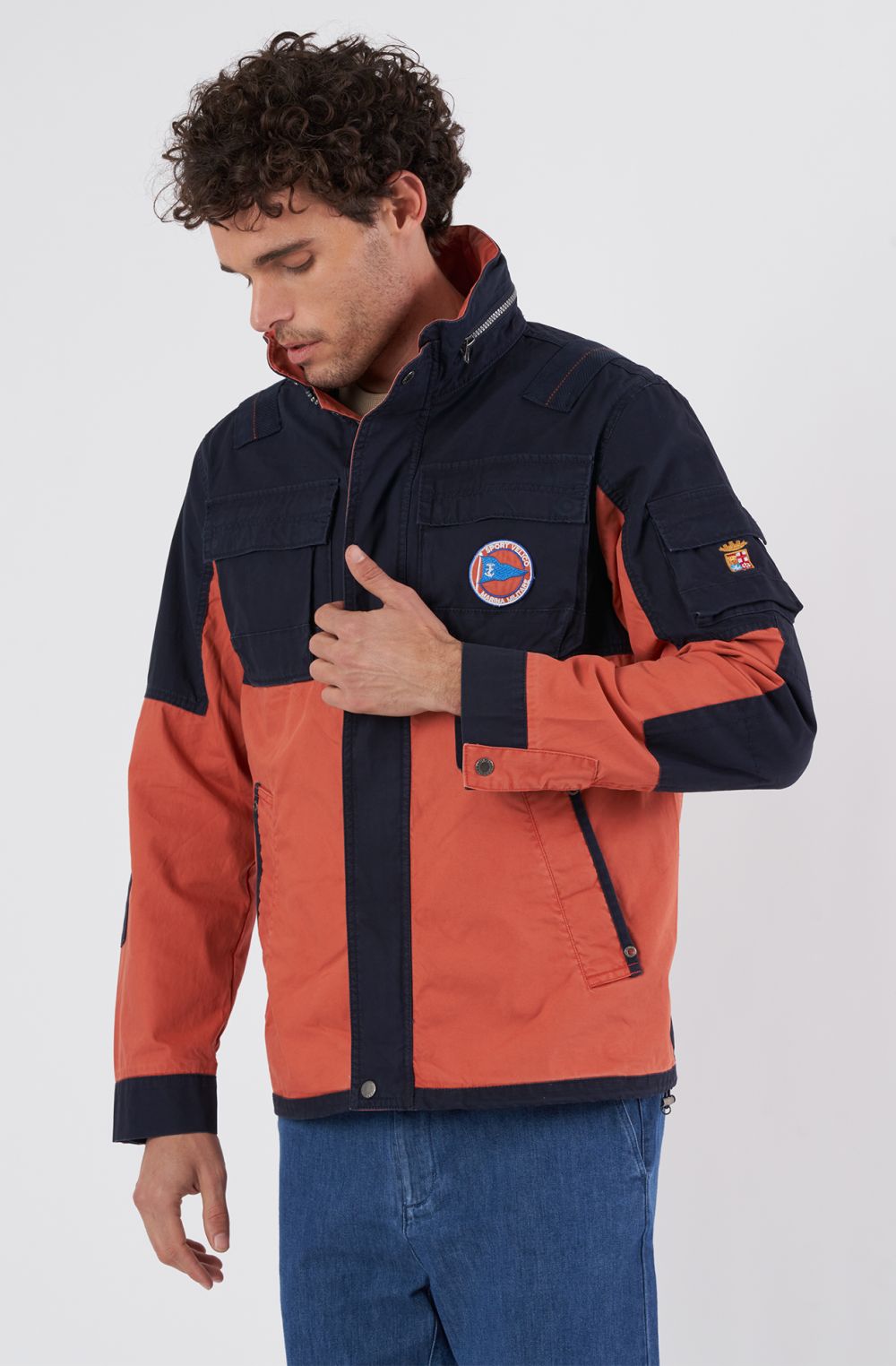 Giubbotto uomo Sport Velico in cotone