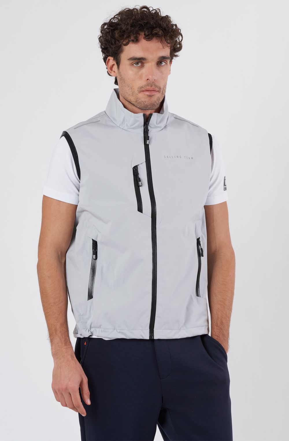 Smanicato uomo Sailing Team nylon leggero