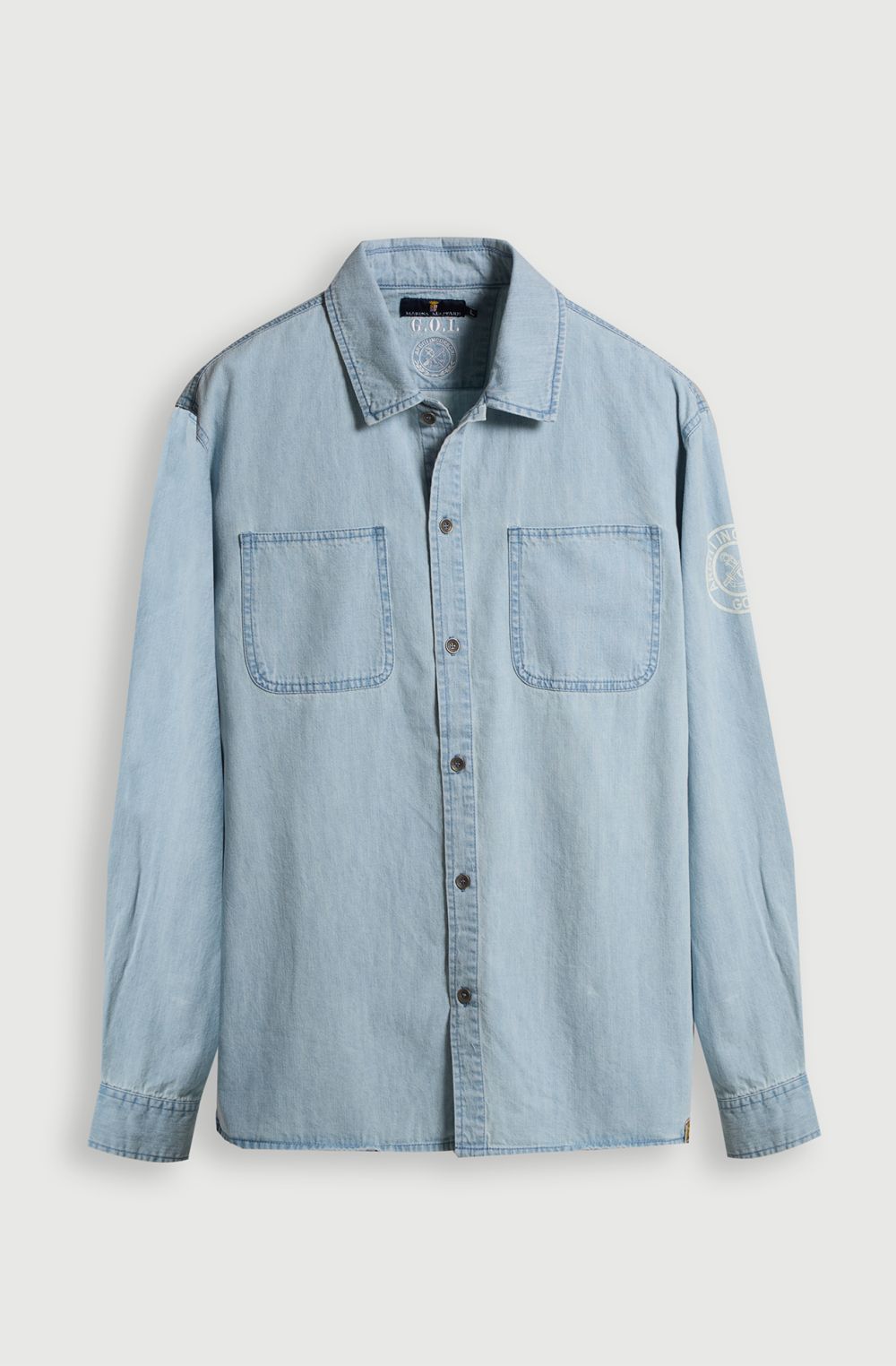 Camicia uomo G.O.I. in cotone