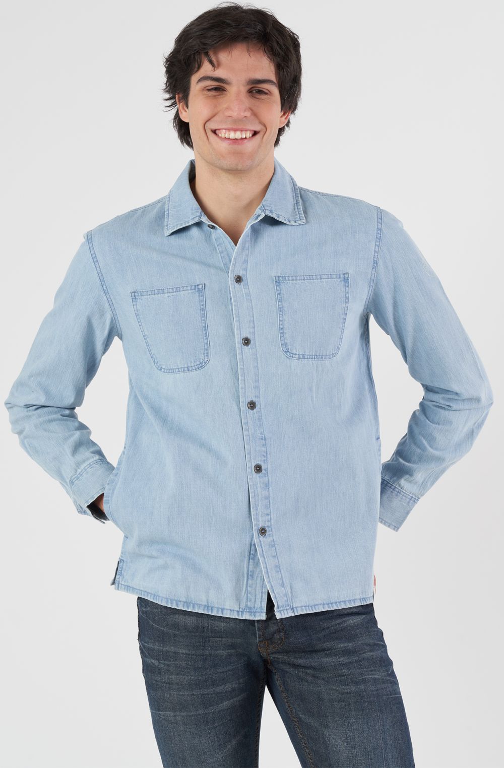 Camicia uomo G.O.I. in cotone