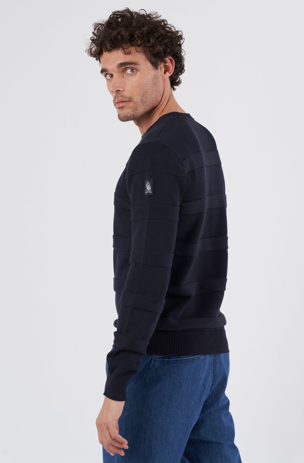 Maglia uomo Amerigo Vespucci in cotone lavorato