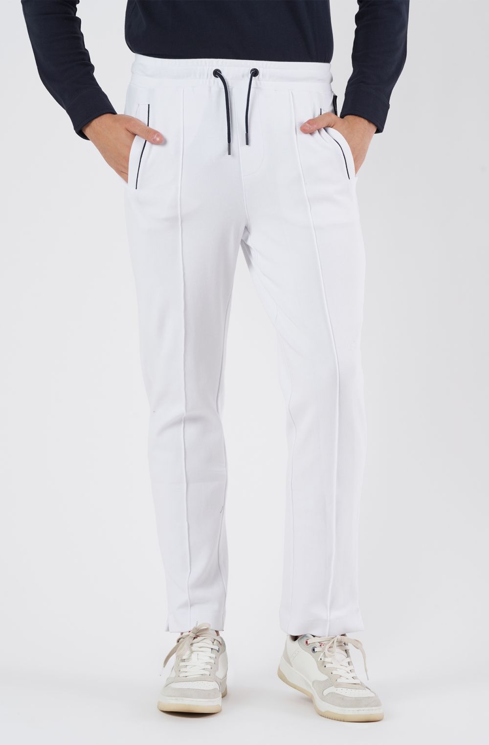 Jogger uomo Amerigo Vespucci profilature in contrasto colore
