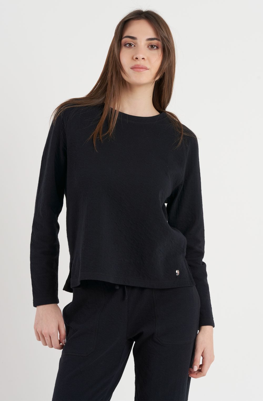 Felpa donna in cotone 100%