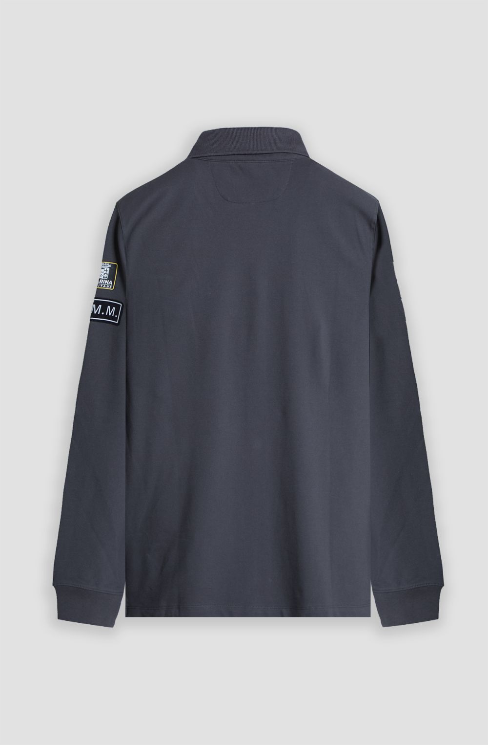 Sailing Team men's long-sleeve piqué cotton polo shirt