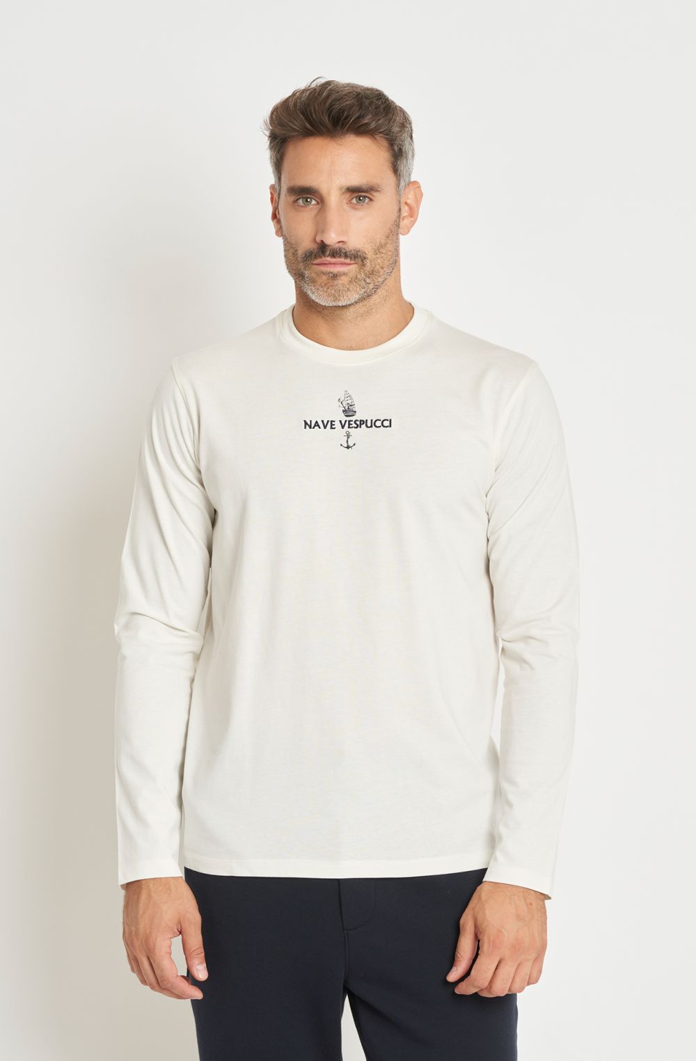 T-shirt manica lunga uomo Amerigo Vespucci