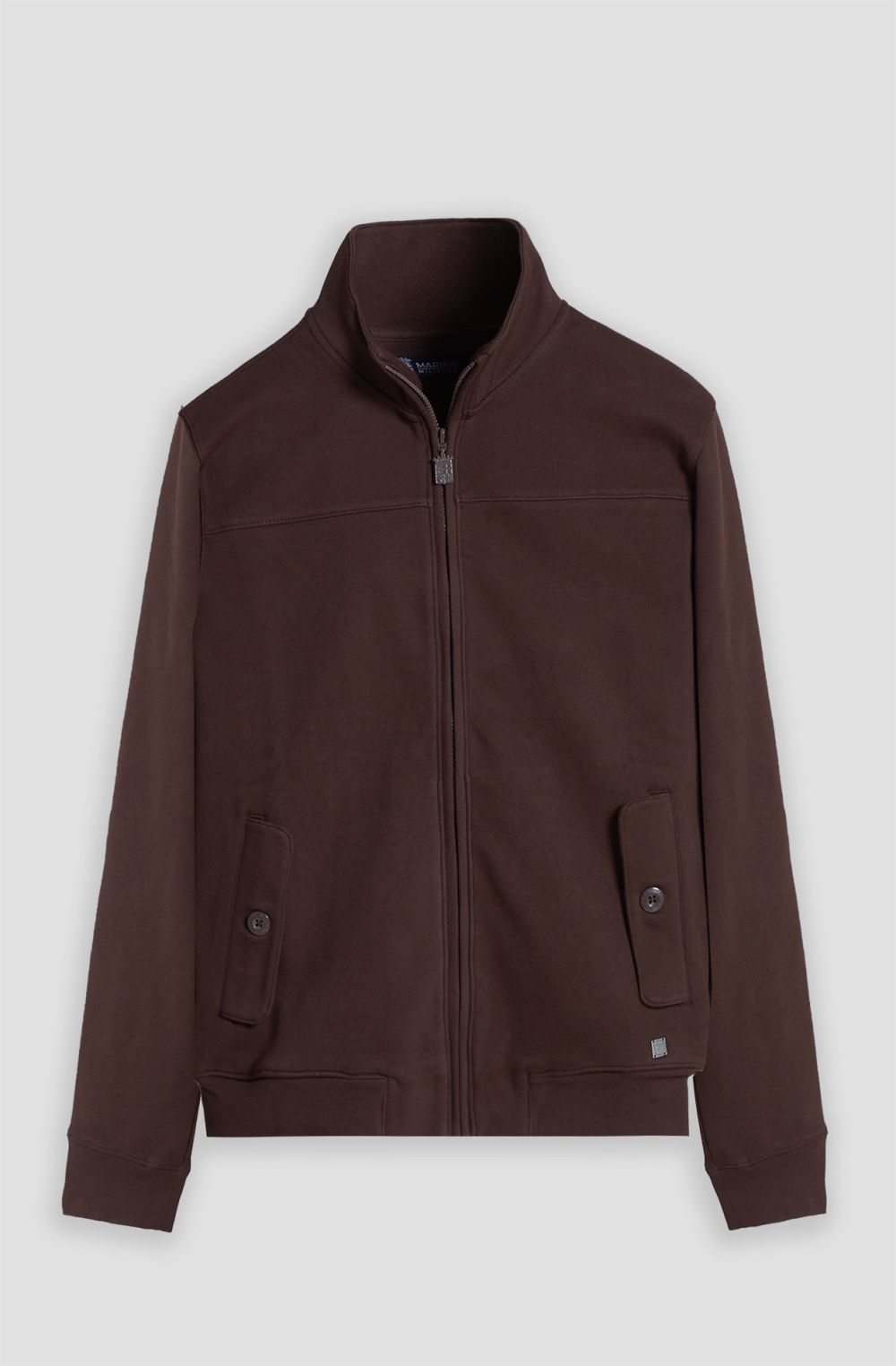 Felpa full zip uomo
