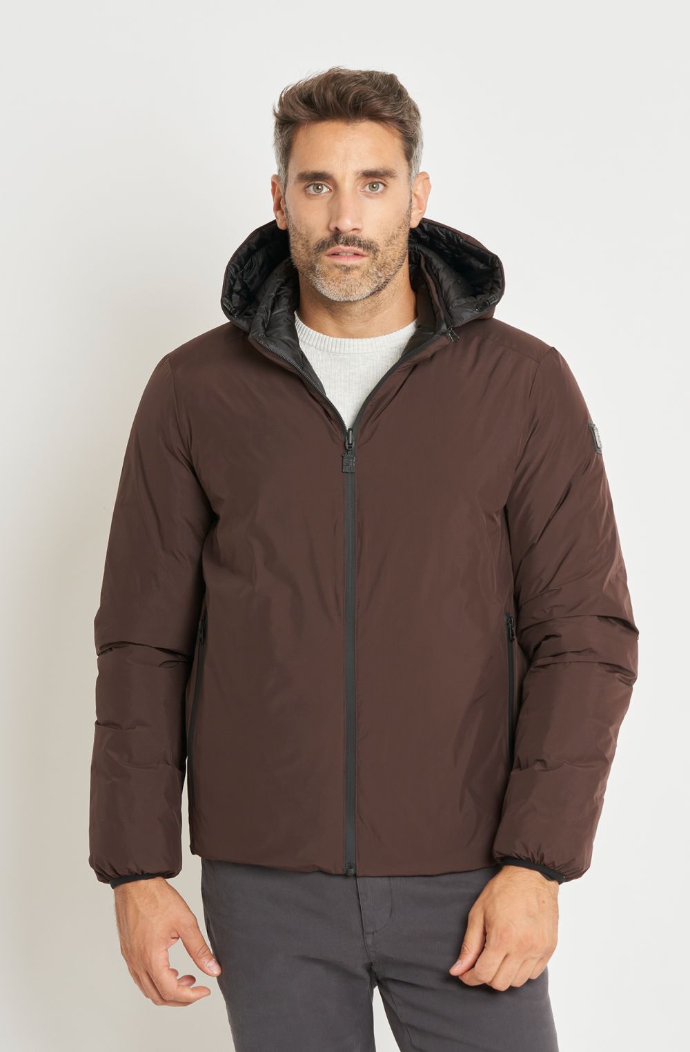 Giaccone uomo reversibile
