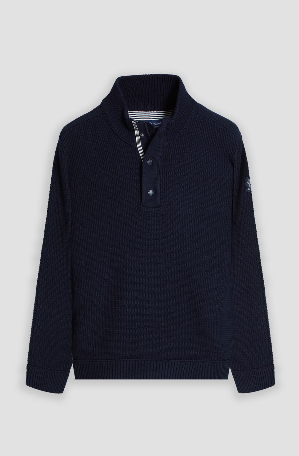 Amerigo Vespucci men's half-collar sweater