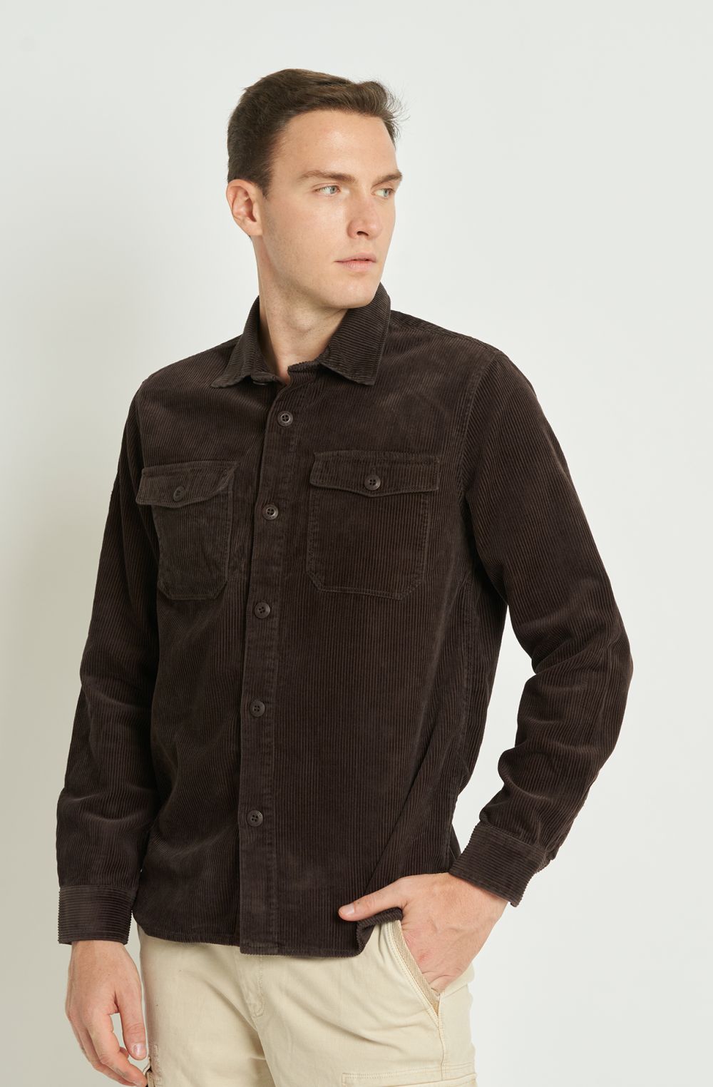 Camicia uomo Brigata Marina San Marco in velluto