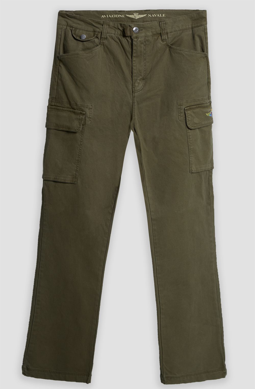 Pantalone cargo uomo Aviazione Navale in cotone armaturato