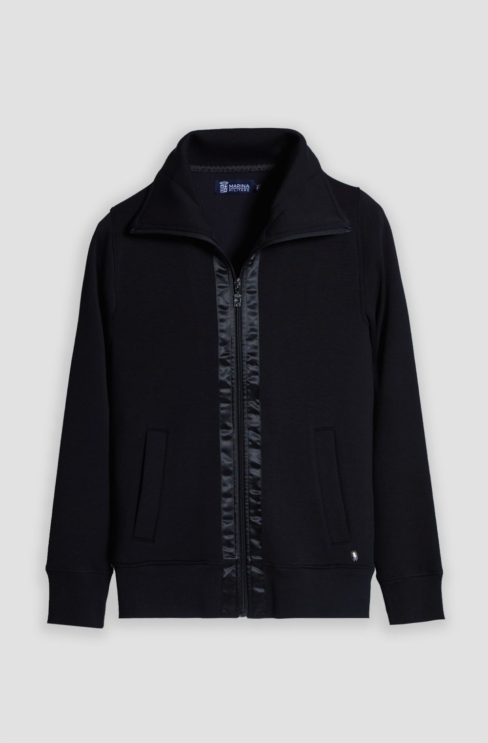 Felpa full zip donna in microfibra