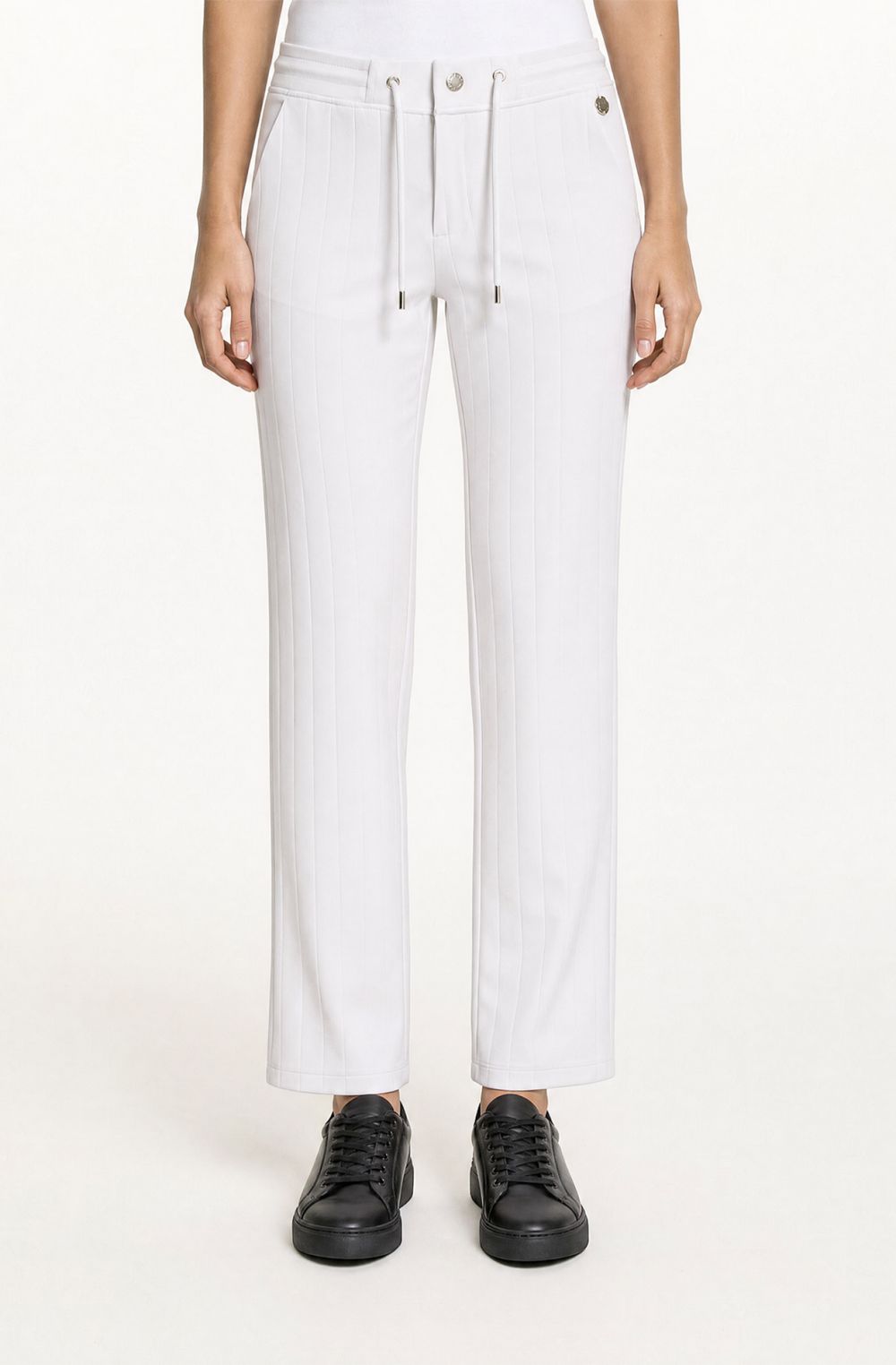 Amerigo Vespucci women's vertical-stripe joggers