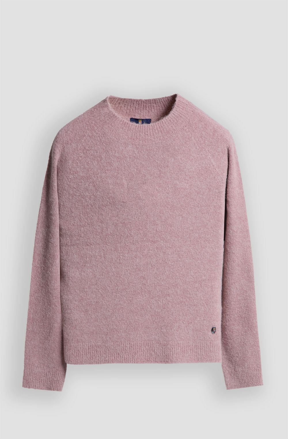 Women's wide crew-neck sweater
