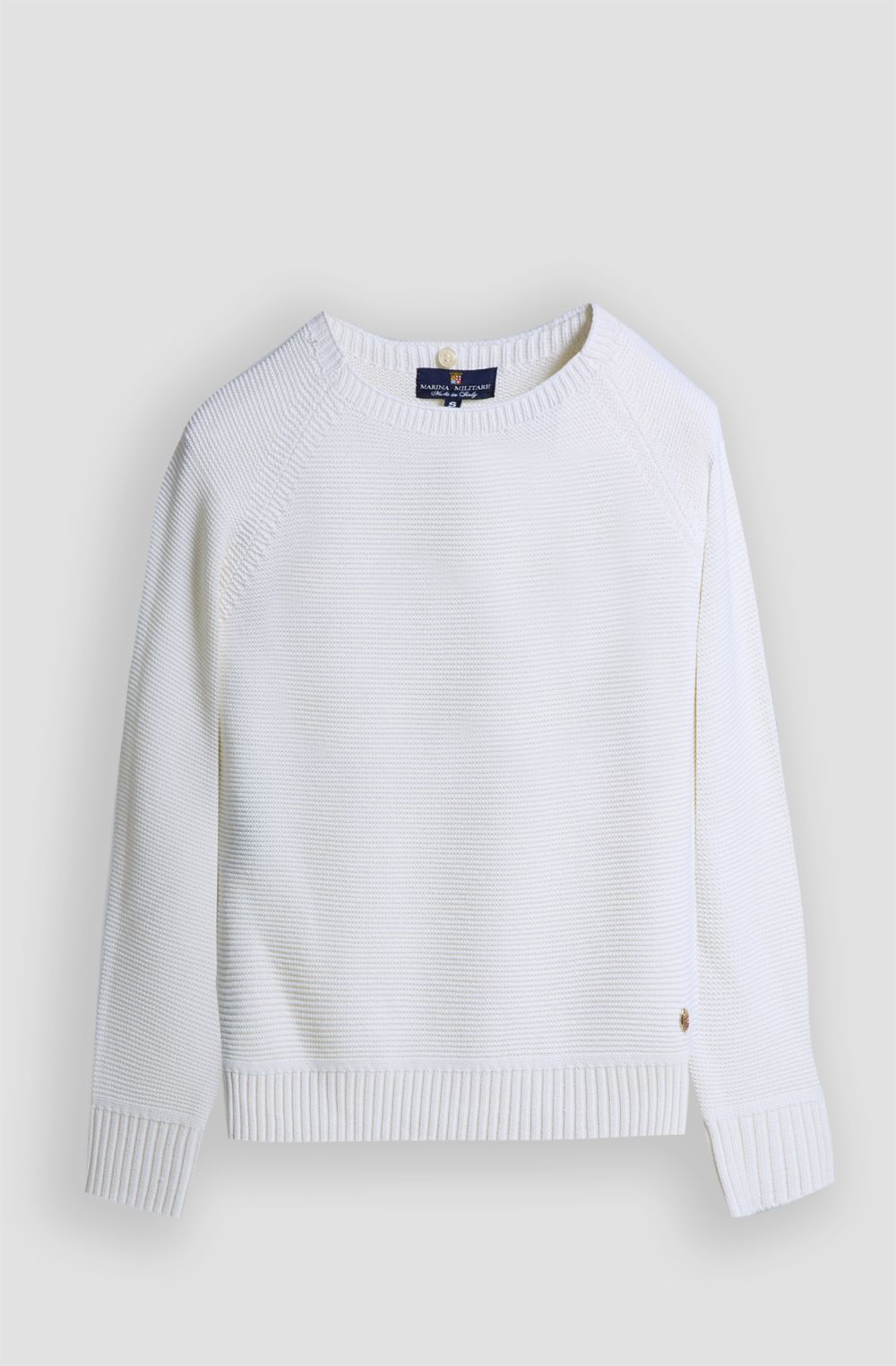 Women's sweater with removable high collar