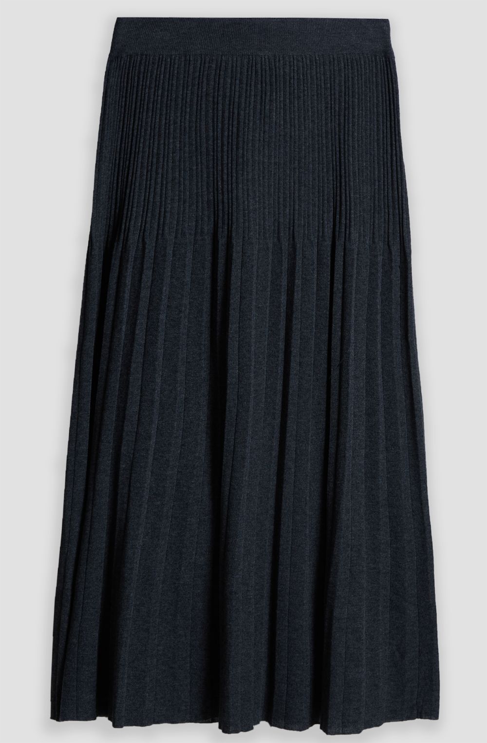 Wool-blend skirt