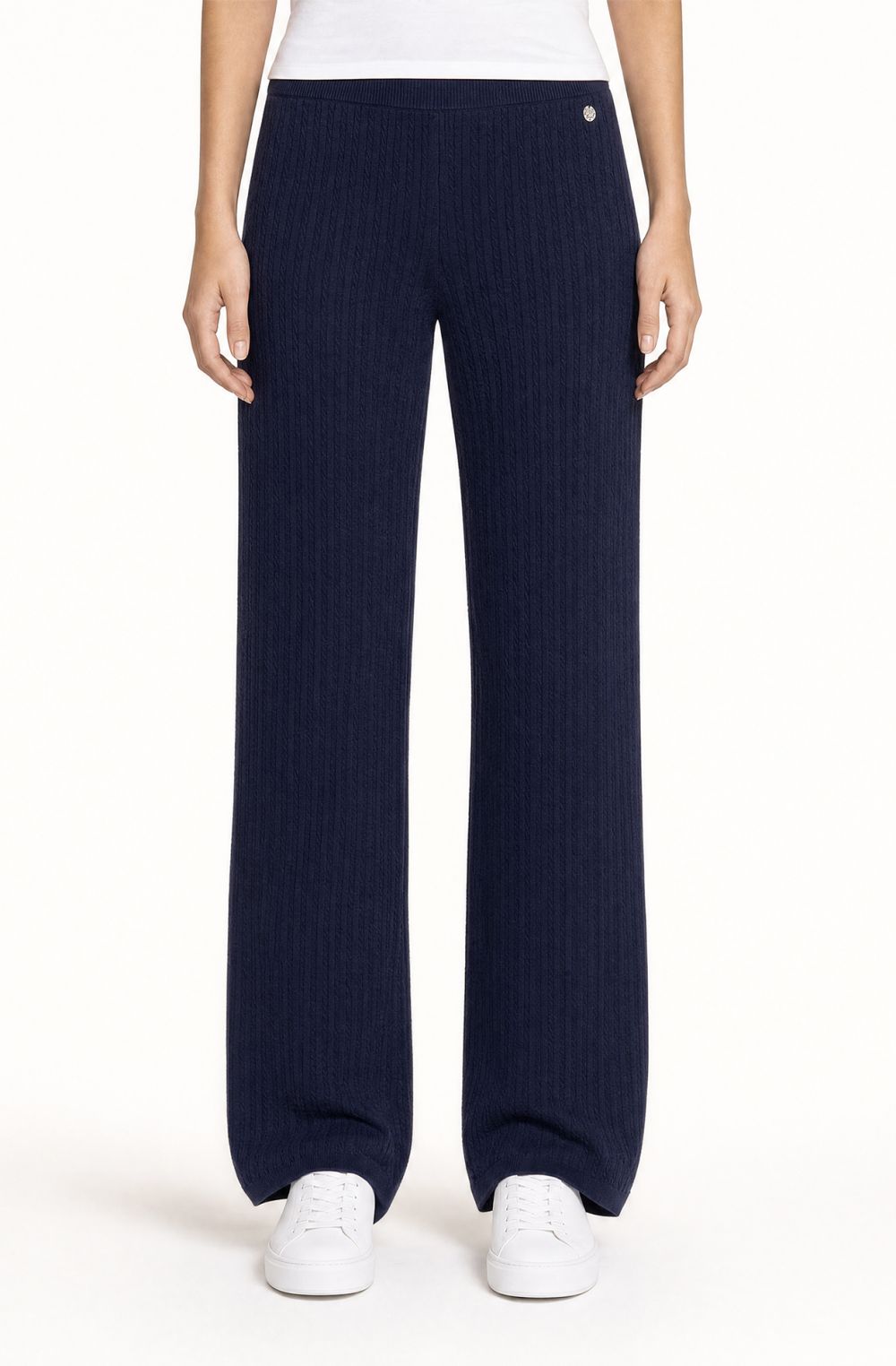 Amerigo Vespucci women's micro-cable joggers