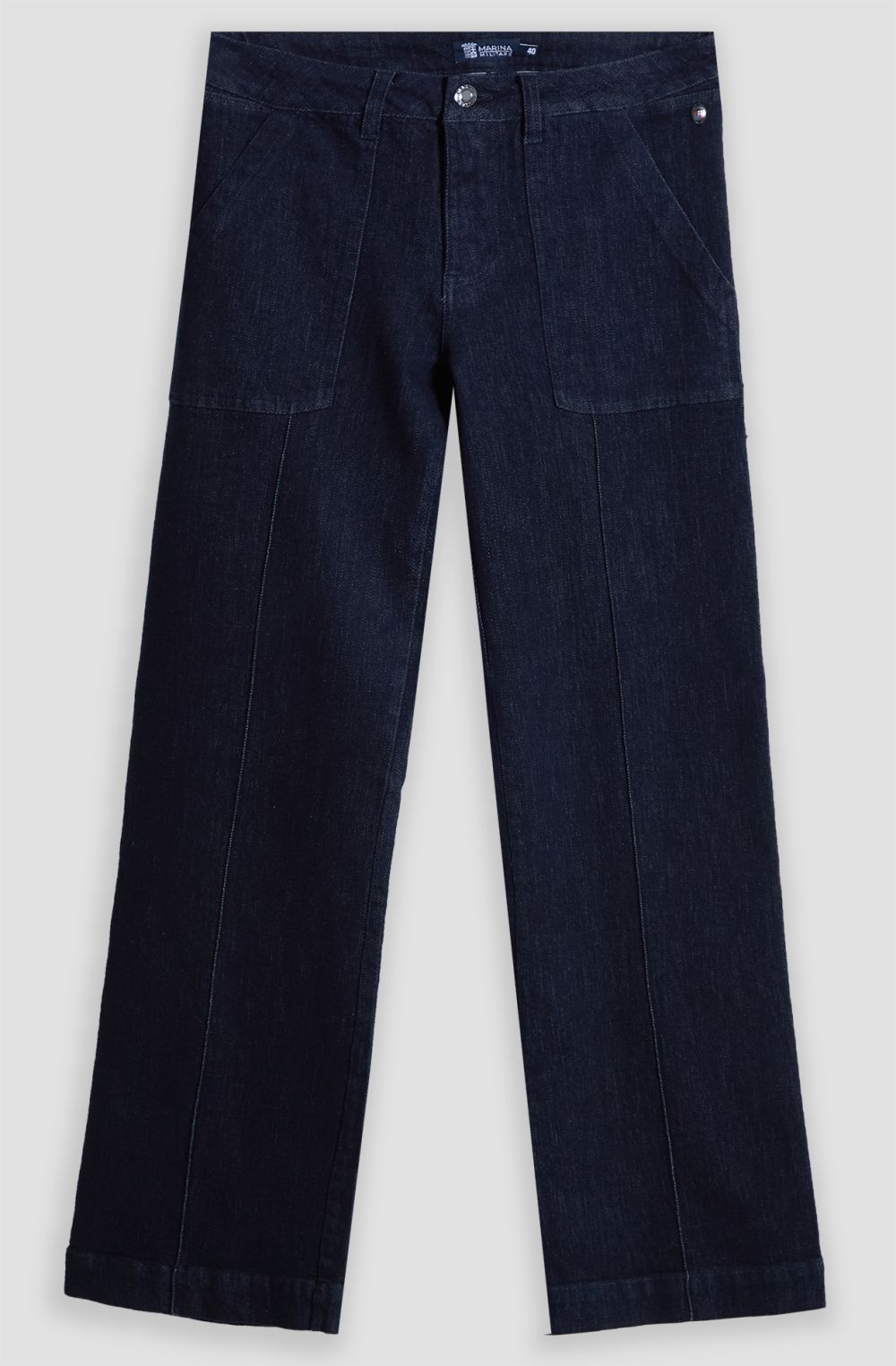 Jeans donna panta-palazzo