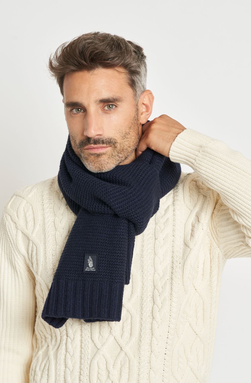 Amerigo Vespucci men's scarf