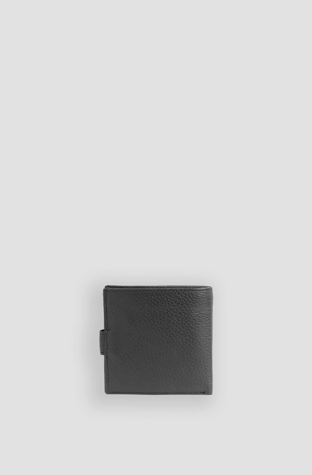 Men's hammered leather wallet