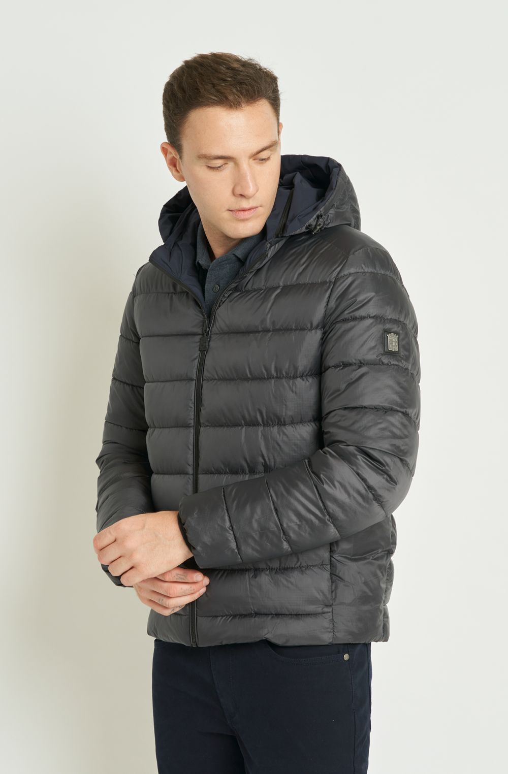 Giaccone uomo reversibile