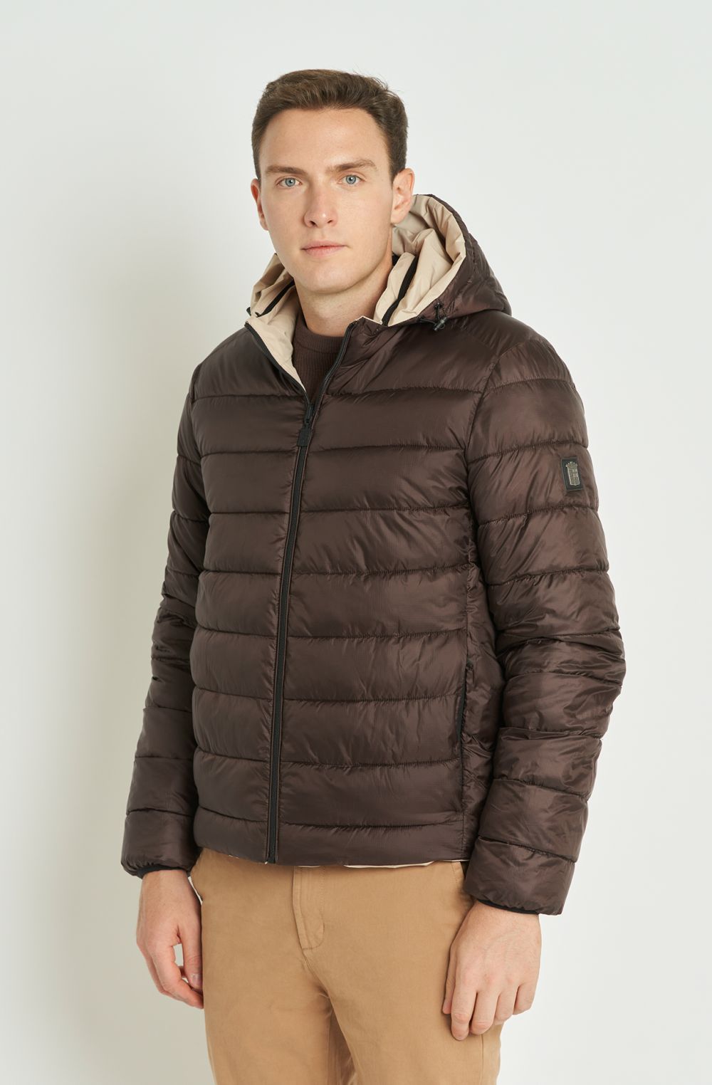 Giaccone uomo reversibile