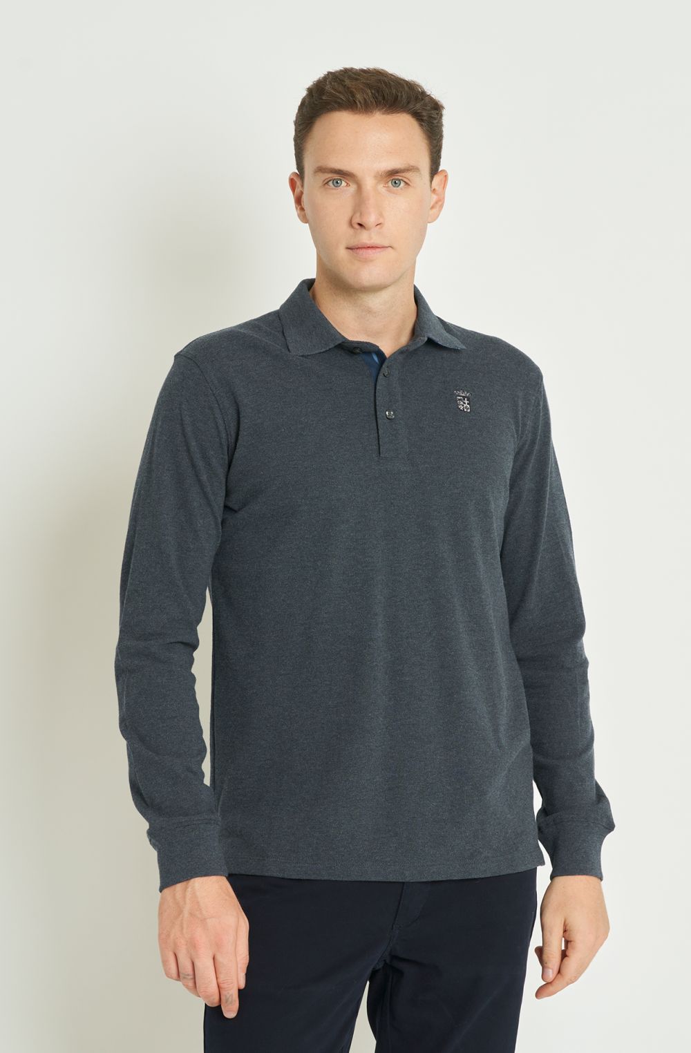 Polo uomo in cotone in piquet
