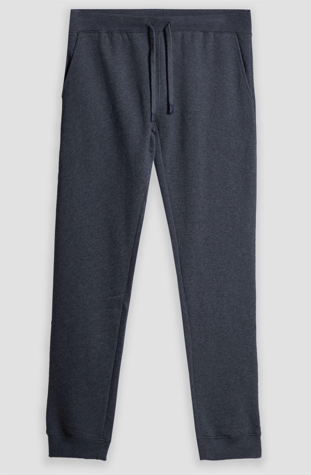 Jogger uomo in cotone felpato