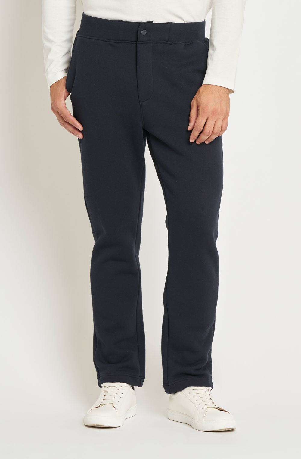 Amerigo Vespucci men's joggers with zip and button