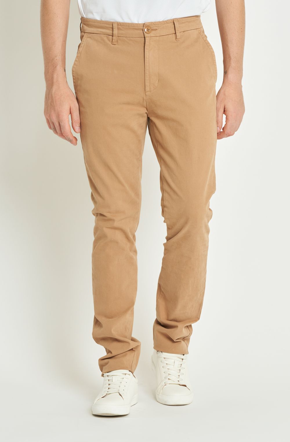Pantalone chino uomo in twill stretch