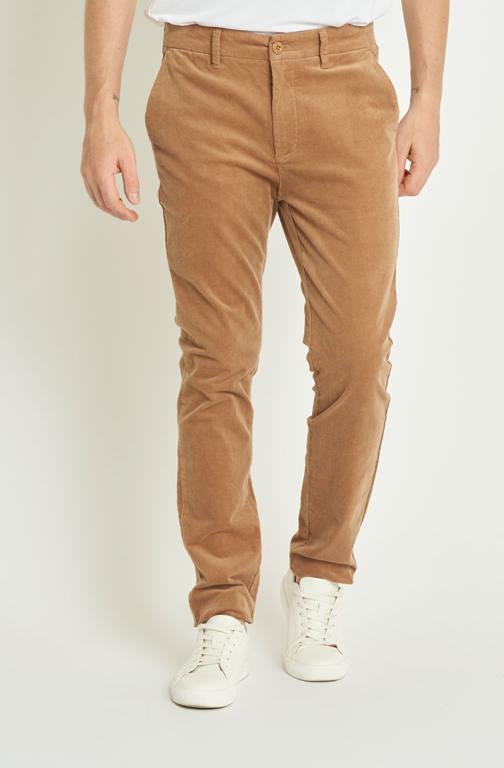 Pantalone chino uomo in velluto
