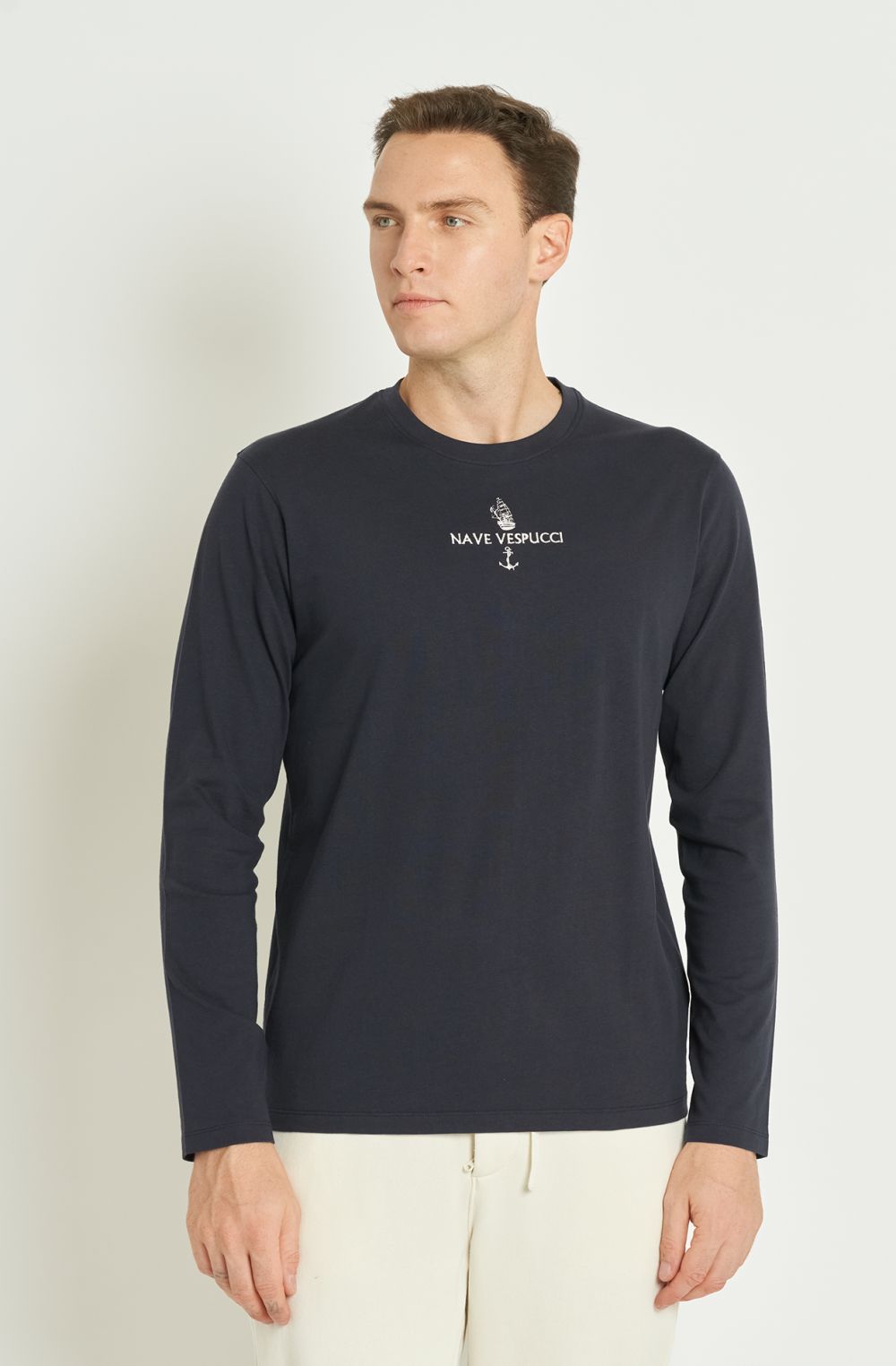 T-shirt manica lunga uomo Amerigo Vespucci