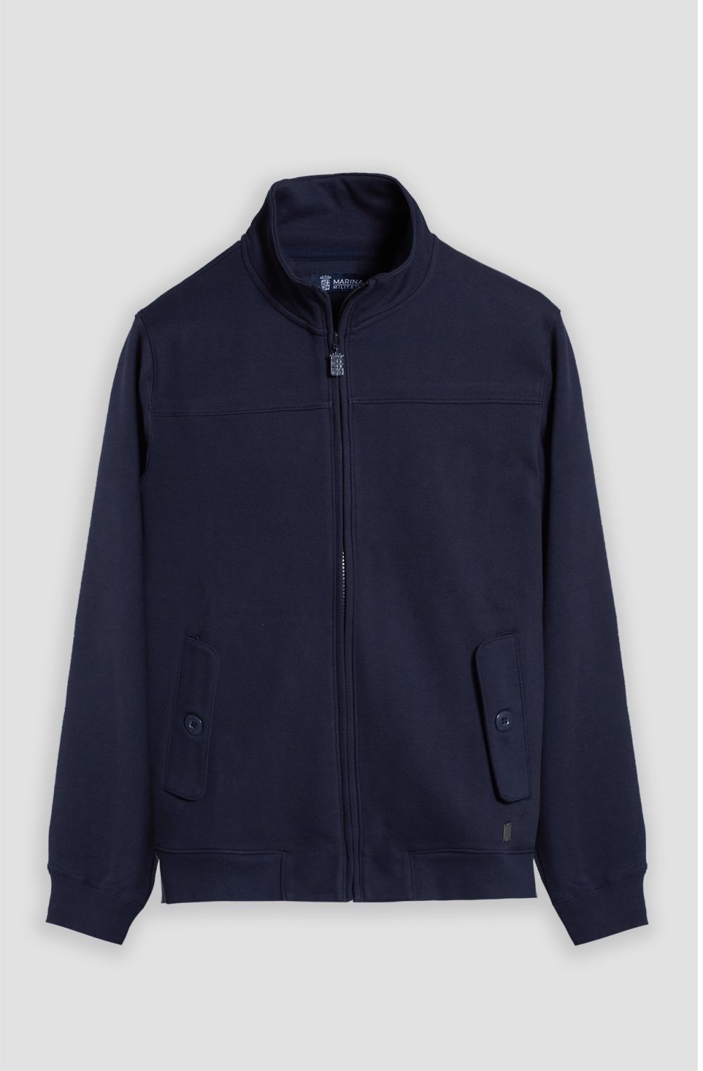 Felpa full zip uomo