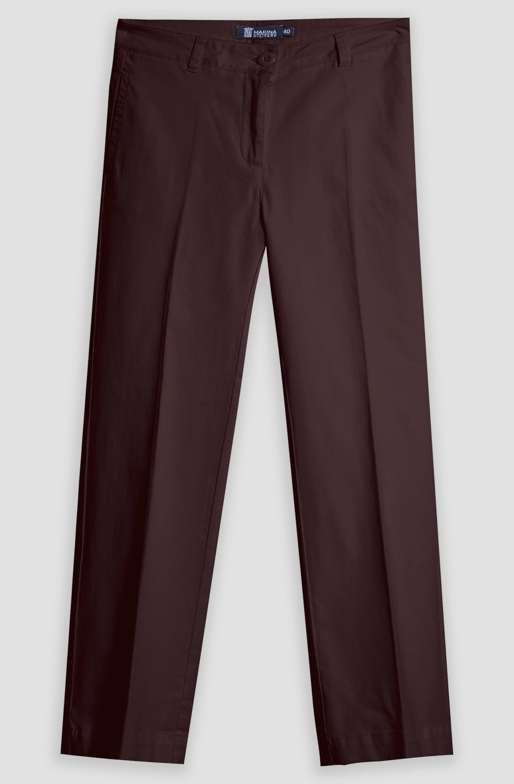 Pantalone donna in cotone armaturato