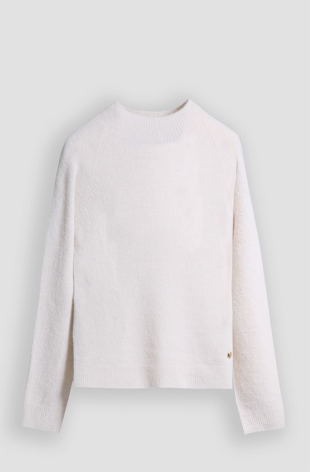 Women's wide crew-neck sweater