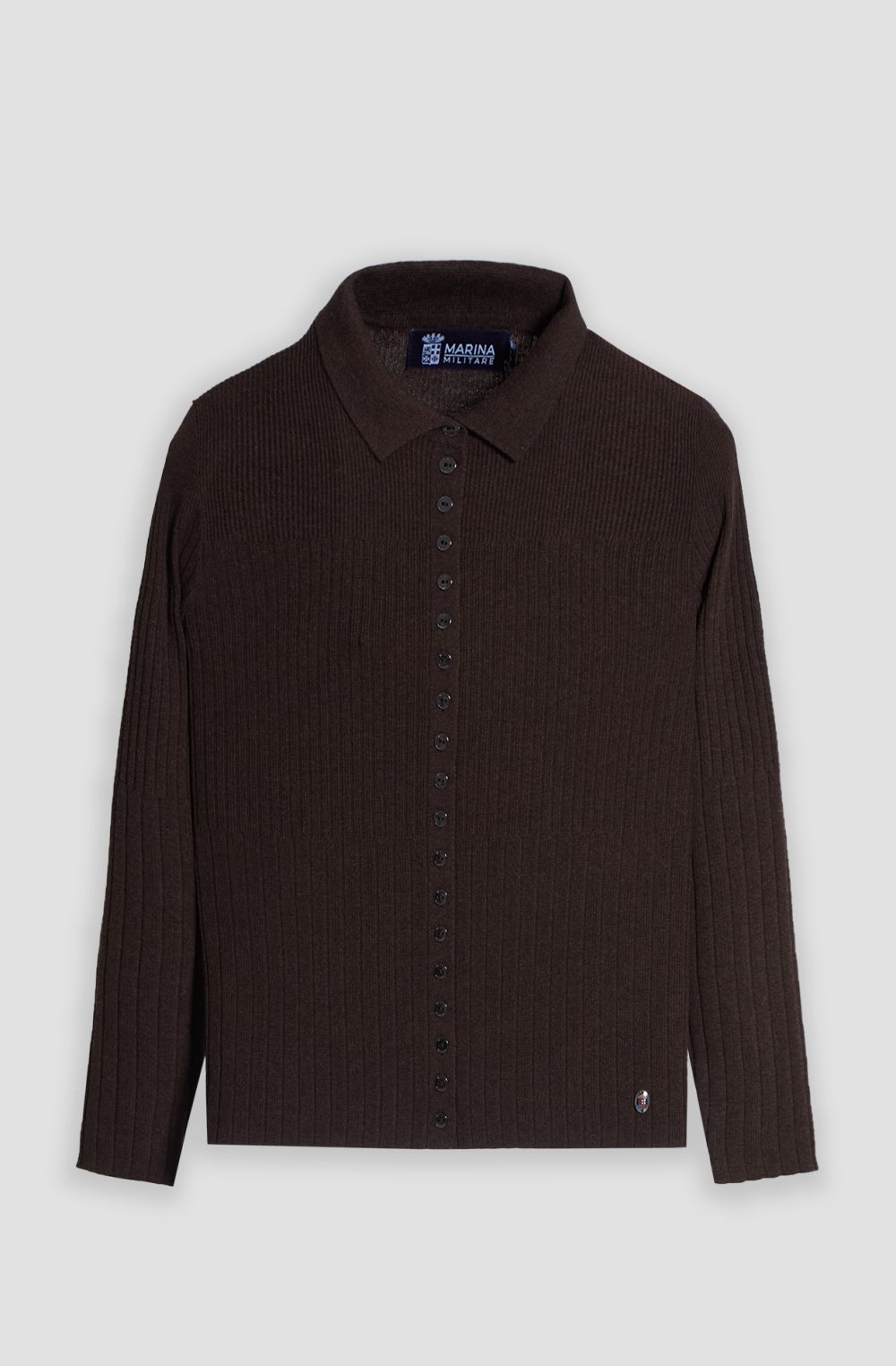 Women's button-front sweater