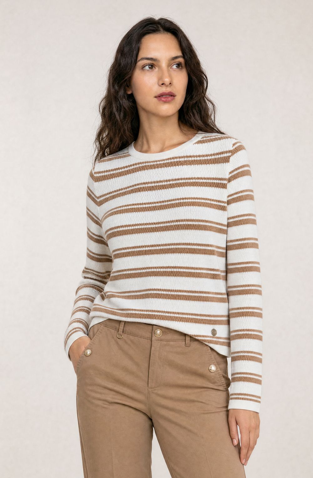 Amerigo Vespucci women's crew-neck sweater