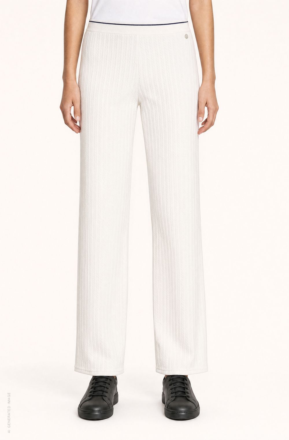Amerigo Vespucci women's micro-cable joggers