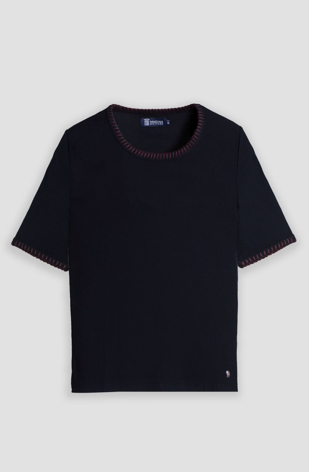 T-shirt donna mezza manica in cotone